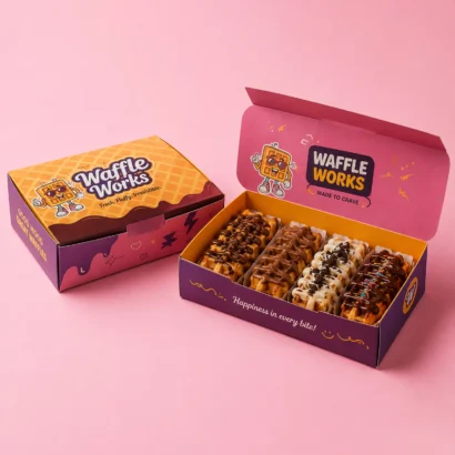 Custom Waffle Boxes