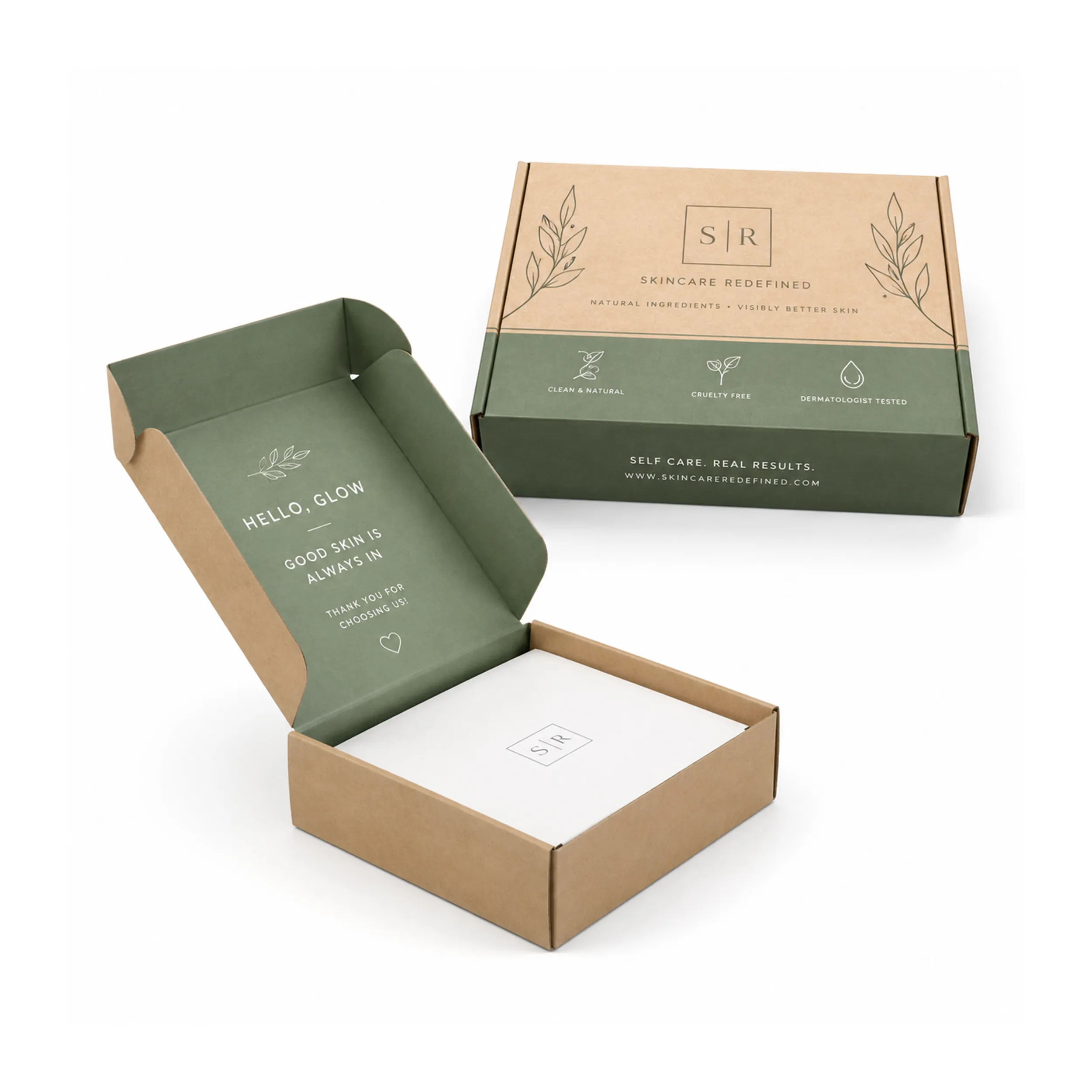 Kraft Mailer Boxes