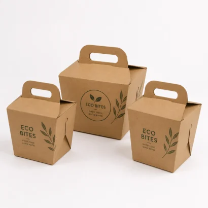 Kraft Takeout Boxes