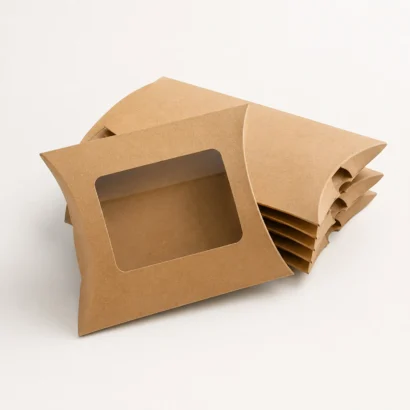 Kraft Pillow Boxes