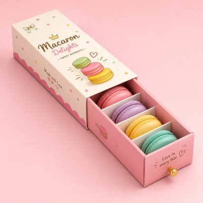 Custom Macaron Boxes
