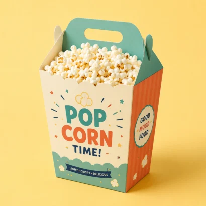 Custom Popcorn Boxes