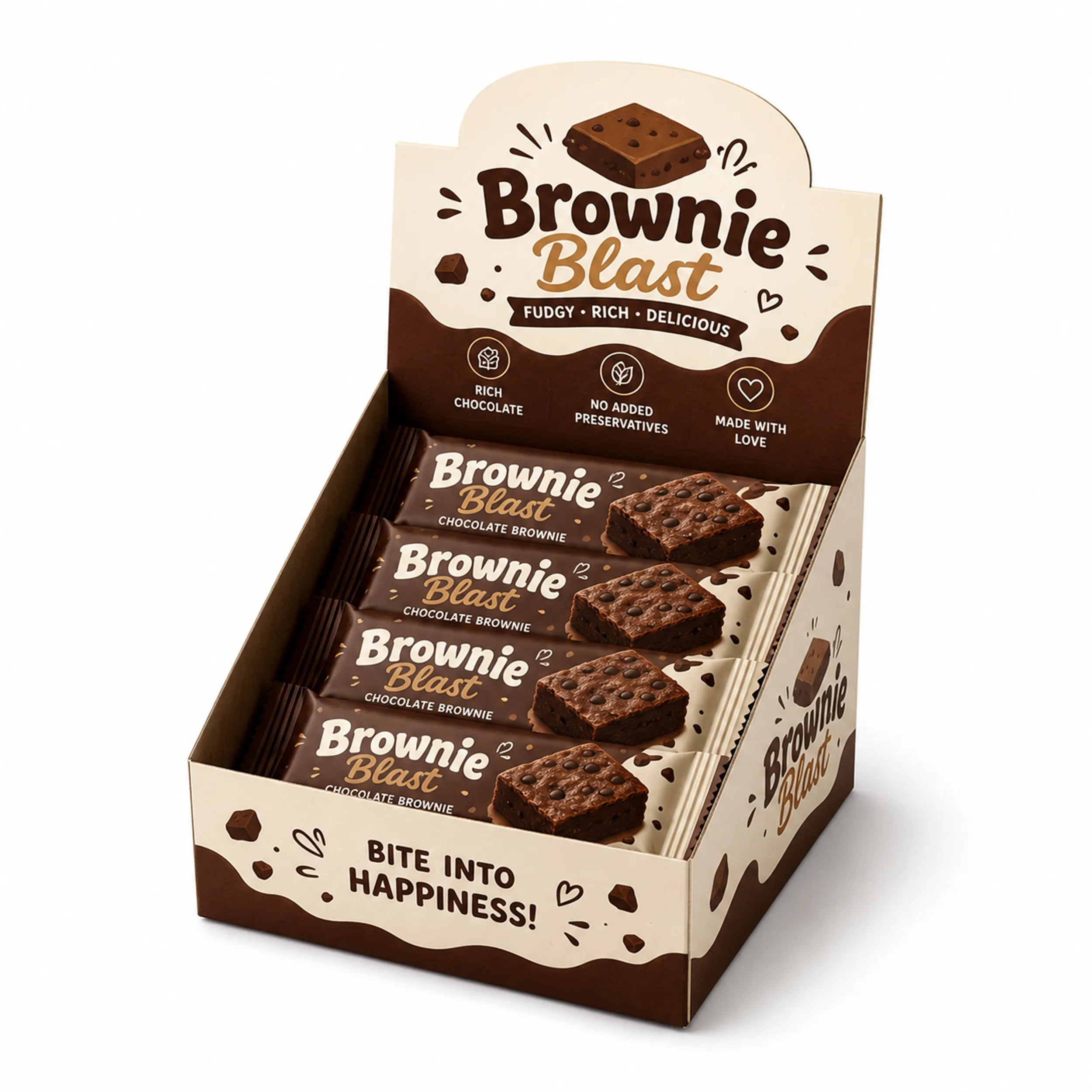 Custom Food Counter Display Boxes