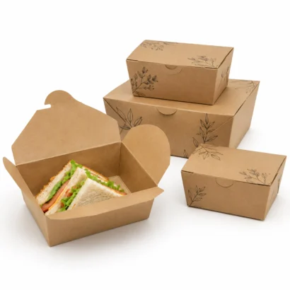 Kraft Takeout Boxes