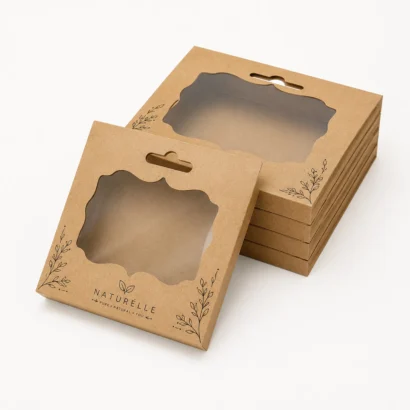 Kraft Window Boxes