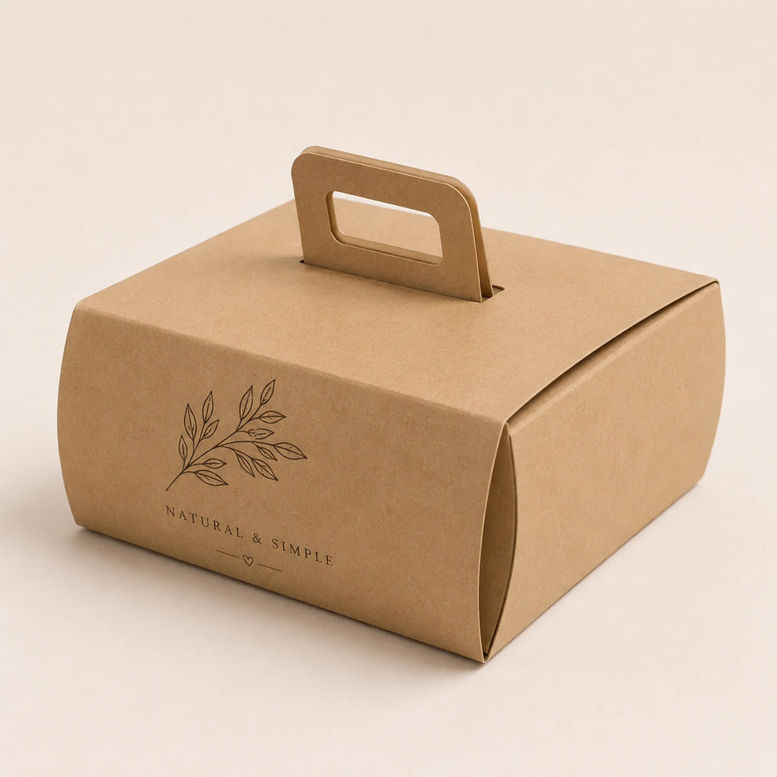 Kraft Boxes with Handle