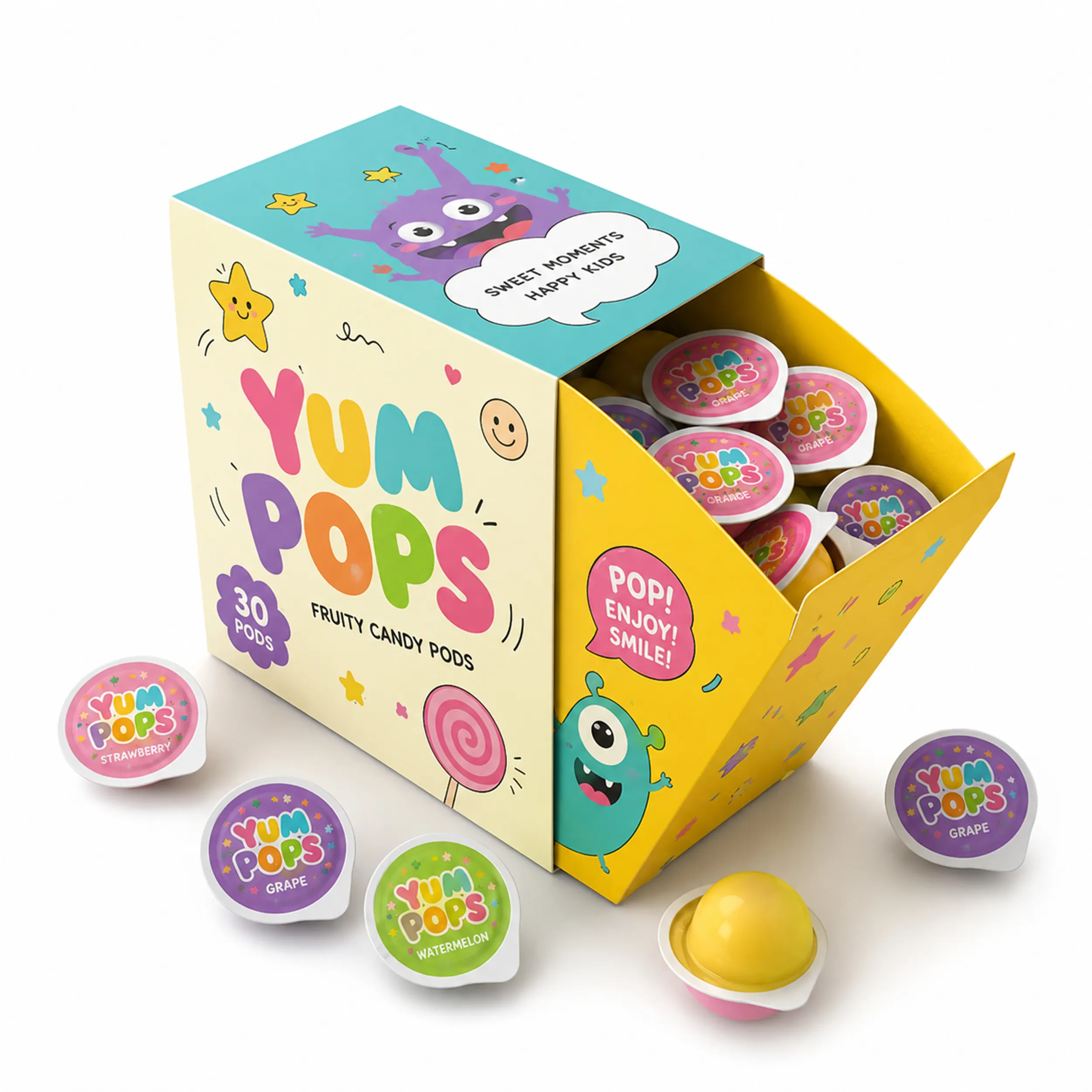 Custom Flip Out Open Dispenser Boxes