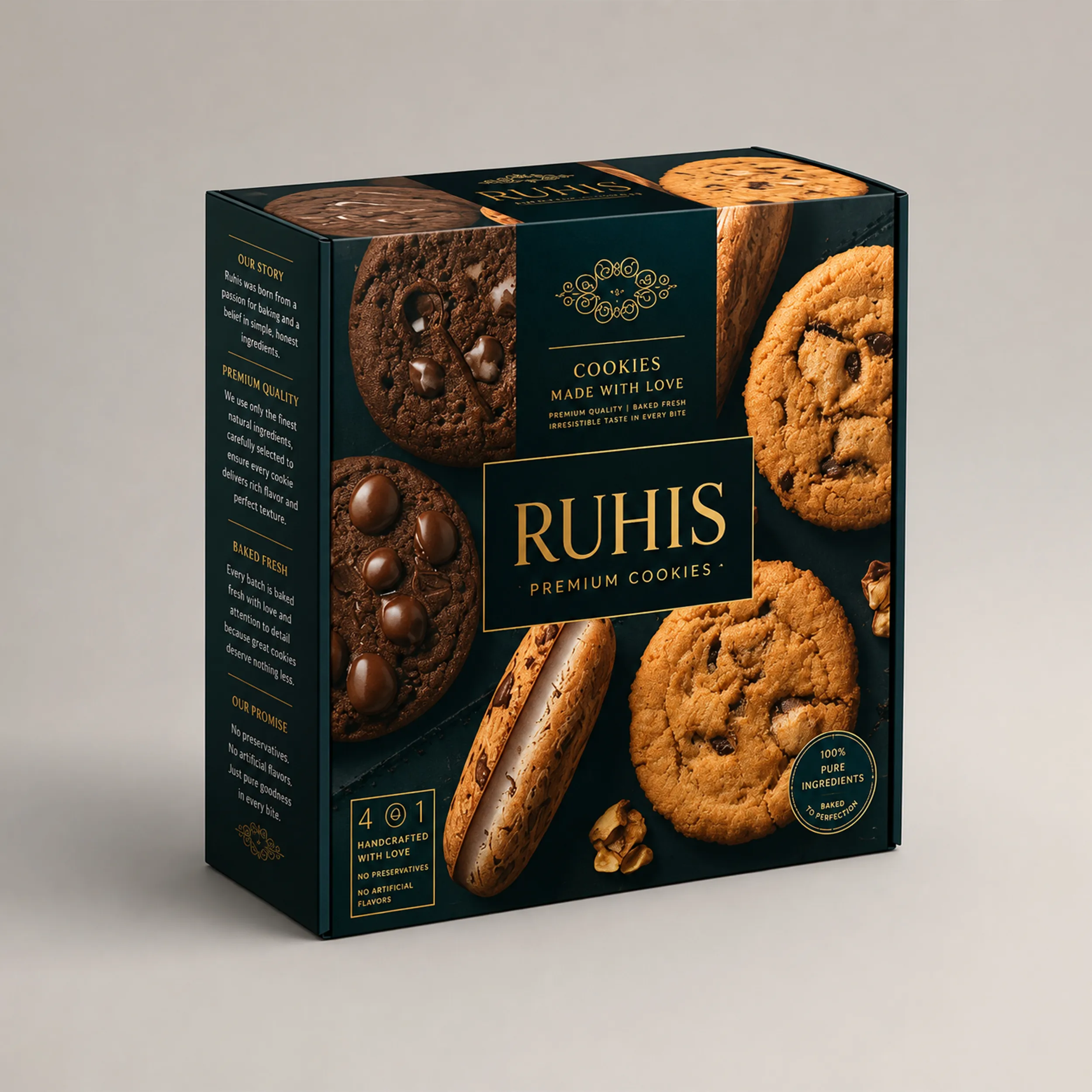 Custom Biscuit Boxes