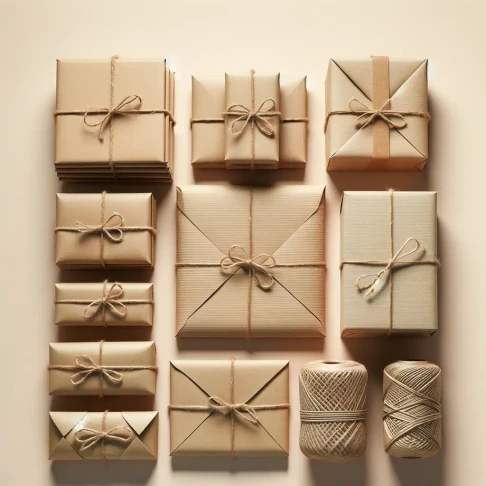 Kraft Pillow Boxes