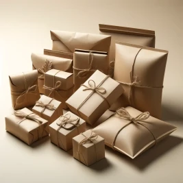Kraft Pillow Boxes - Image 3