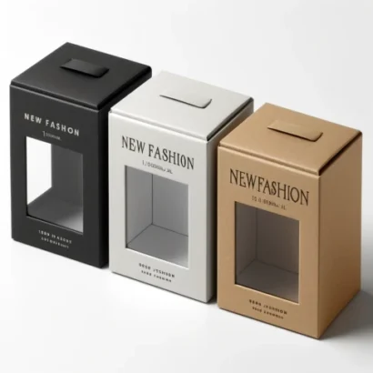 Kraft Window Boxes