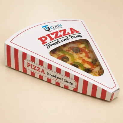 Custom F-Flute Pizza Window Boxes