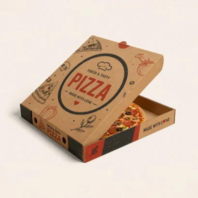 Custom Kraft Pizza Boxes