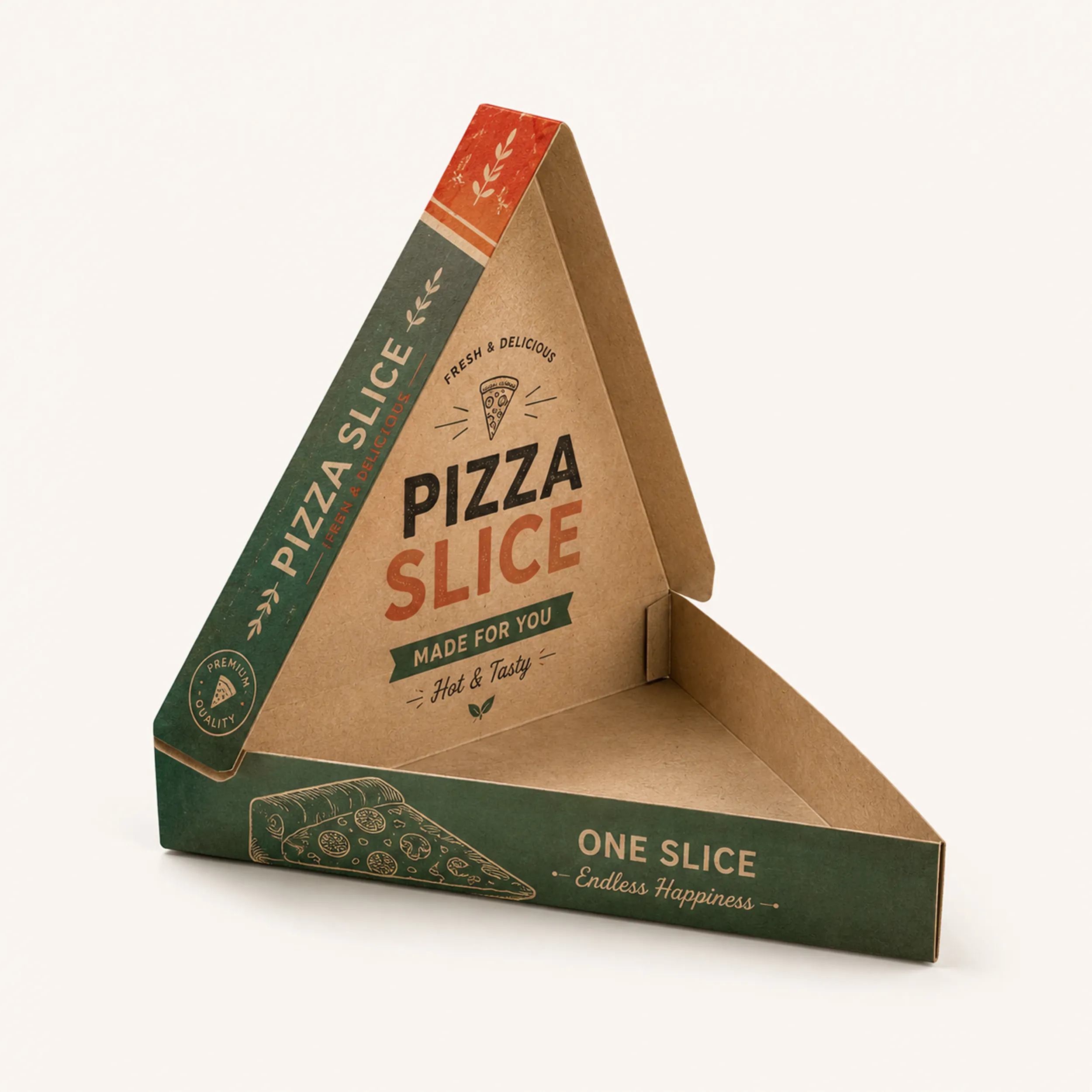 Custom Pizza Slice Boxes