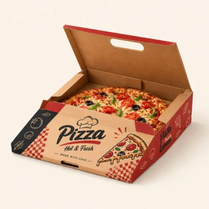 Custom Unique Shaped Pizza Boxes