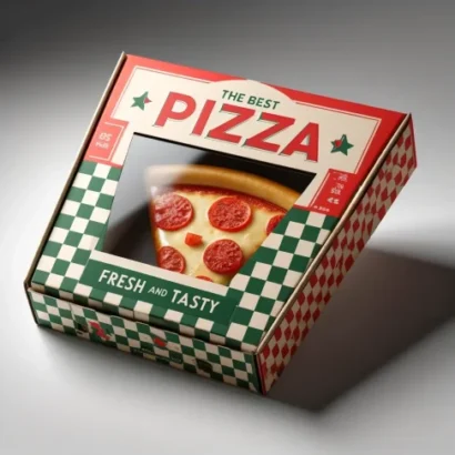 Custom F-Flute Pizza Window Boxes