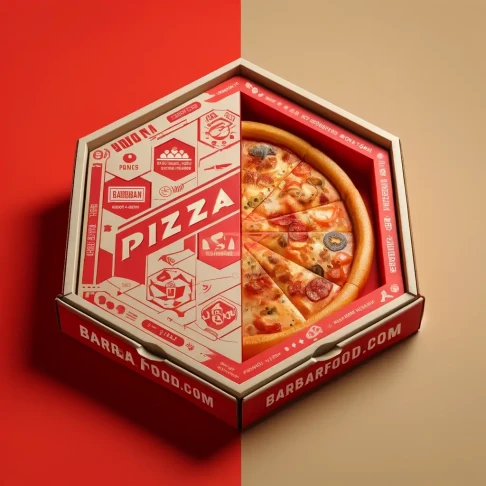 Custom Hexagonal Pizza Boxes