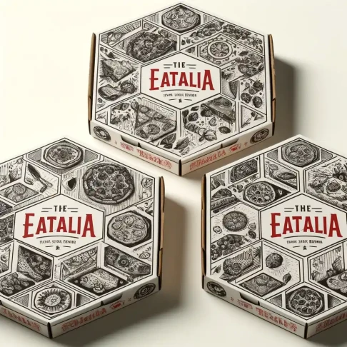 Custom Hexagonal Pizza Boxes - Image 3