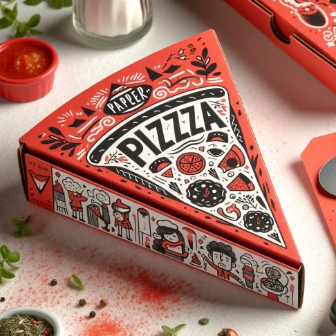 Custom Pizza Slice Boxes