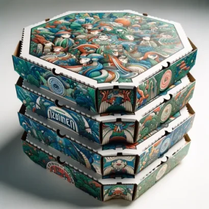 Custom Unique Shaped Pizza Boxes
